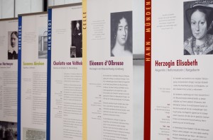 Die Ausstellung "frauenORTE Niedersachsen - Über 1000 Jahre Frauengeschichte" stellt 20 Frauenpersönlichkeiten vor. Foto: Erika Ehlerding 