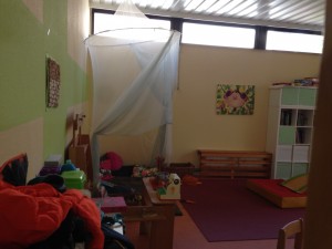 Ein weiterer Kinderraum ähnlich diesem soll entstehen. Foto: BSM
