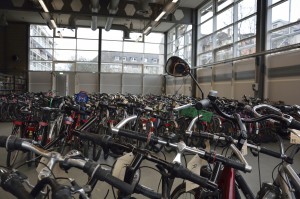 Ungefähr 600 Fahrräder pro Jahr landen im Fundbüro, weil der Eigentümer nicht ermittelt werden konnte. Foto: BSM