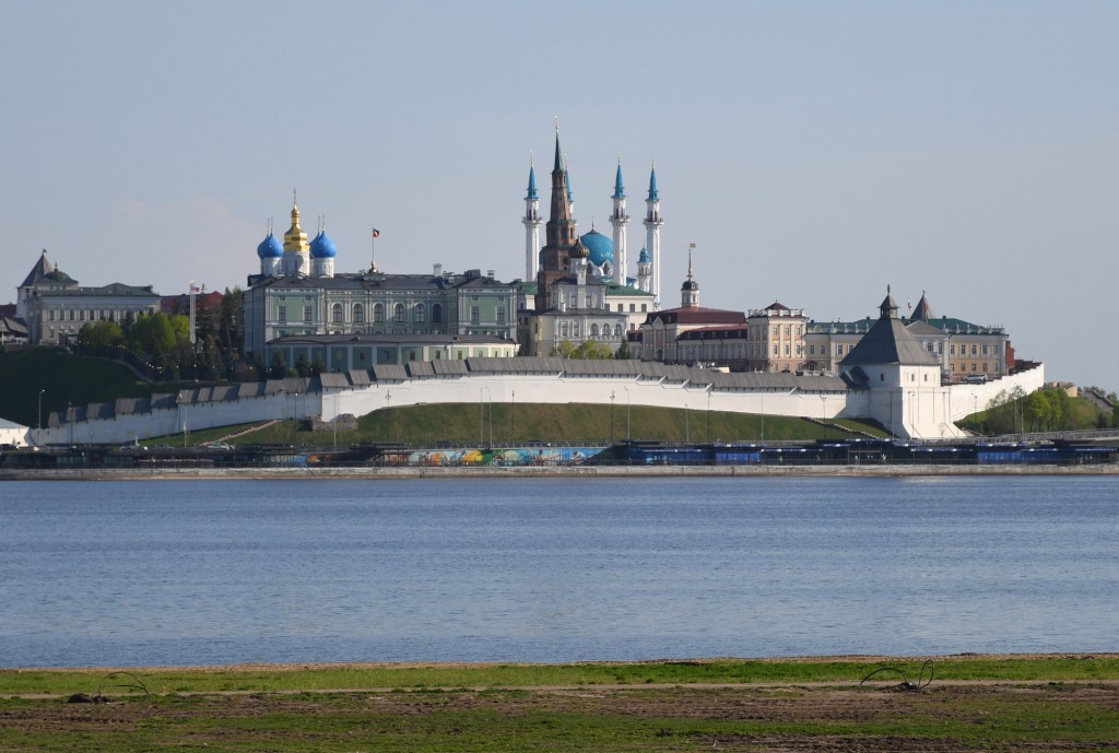 Der Kasaner Kreml ist UNESCO Weltkulturerbe und beherbergt einige der wichtigsten Sehenswürdigkeiten der Stadt. Foto: Kasan Tourismus