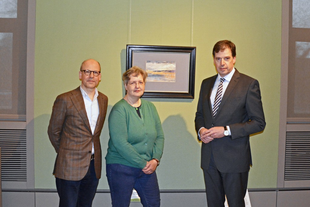Prof. Dr. Thomas Döring, Leiter des Kupferstichkabinetts, Dr. Silke Gatenbröcker, Leiterin der Gemäldegalerie und