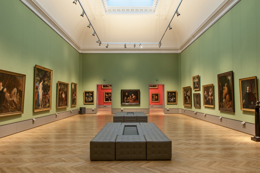 Blick auf Rembrandt van Rijns Familienbildnis in der neuen Gemäldegalerie, Foto: C. Cordes, Herzog Anton Ulrich-Museum