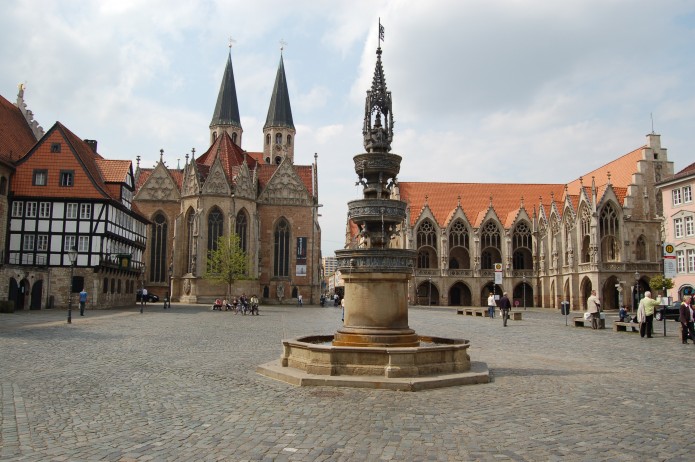 Der Altstadtmarkt in Braunschweig als Ziel für einen Städtetrip