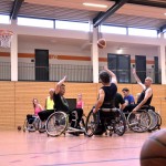 Training, Rollstuhlbasketball, Angriff und Verteidigung, MTV Braunschweig